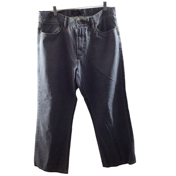 Mens Express Gray Wash Loose Fit‎ Jeans Size 36/30 - Picture 1 of 6